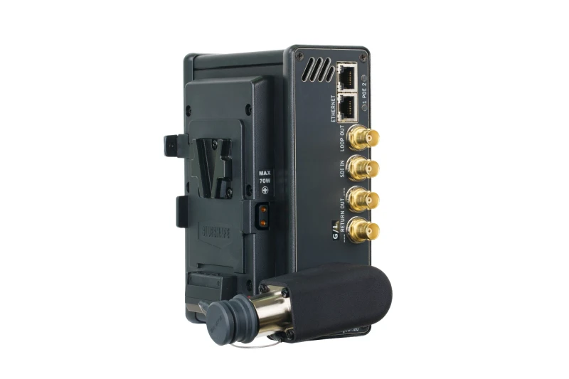 BroadcastGear Fiber - Camback 4K SMPTE (SDI IN/OUT - TALLY - INT - RCU)